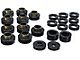 Body Mount Bushings; Black (80-86 Jeep CJ5 & CJ7)