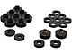 Body Mount Bushings; Black (76-79 Jeep CJ5 & CJ7)