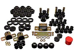 Complete Suspension Bushing Kit; Black (80-86 Jeep CJ7)