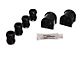 Front Sway Bar Bushings; 1-1/8-Inch; Black (87-95 Jeep Wrangler YJ)