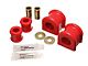 Front Sway Bar Bushings; 31mm; Red (07-18 Jeep Wrangler JK)