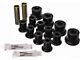 Rear Leaf Spring and Shackle Bushings; Black (76-86 Jeep CJ5 & CJ7)