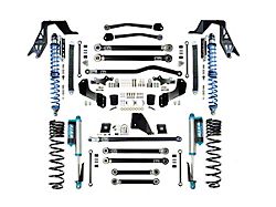 EVO Manufacturing 6.50-Inch Fusion Suspension Lift Kit with King Compression Adjuster Coil-Overs (20-25 3.6L Jeep Gladiator JT)