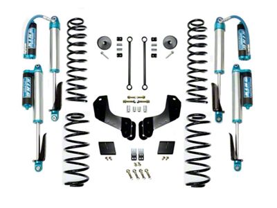 EVO Manufacturing 2.50-Inch Enforcer Stage 1 Overland Suspension Lift Kit with King 2.5 Compression Adjuster Shocks (21-24 Jeep Wrangler JL 4xe)