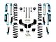 EVO Manufacturing 2.50-Inch Enforcer Stage 1 Overland Suspension Lift Kit with King 2.5 Compression Adjuster Shocks (18-24 2.0L or 3.6L Jeep Wrangler JL, Excluding 4xe)