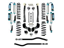 EVO Manufacturing 2.50-Inch Enforcer Stage 2 Overland Suspension Lift Kit with King 2.5 Shocks, Front and Rear Track Bars (21-24 Jeep Wrangler JL 4xe)