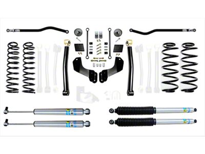 EVO Manufacturing 2.50-Inch Heavy Duty Enforcer OVERLAND Stage 2 PLUS Suspension Lift Kit with Bilstein Shocks (18-24 2.0L or 3.6L Jeep Wrangler JL, Excluding 4xe)