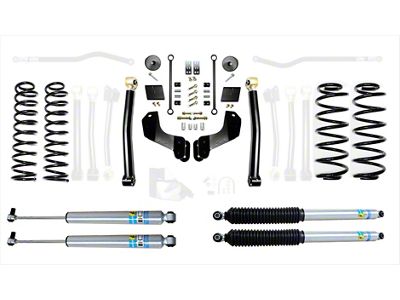 EVO Manufacturing 2.50-Inch Heavy Duty Enforcer Stage 2 Overland Suspension Lift Kit with Bilstein Shocks (18-24 Jeep Wrangler JL, Excluding 4xe & EcoDiesel)