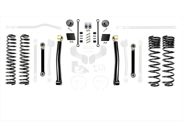 EVO Manufacturing 2.50-Inch Enforcer Stage 3 Suspension Lift Kit (20-24 3.6L Jeep Gladiator JT)