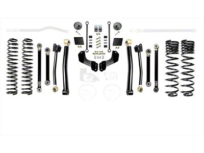 EVO Manufacturing 2.50-Inch Enforcer Stage 4 Overland Suspension Lift Kit (20-24 3.0L EcoDiesel Jeep Gladiator JT)