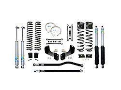 EVO Manufacturing 2.50-Inch Heavy Duty Enforcer Stage 1 Overland Suspension Lift Kit with Bilstein Shocks, Front and Rear Track Bars (20-24 3.6L Jeep Gladiator JT, Excluding Mojave)