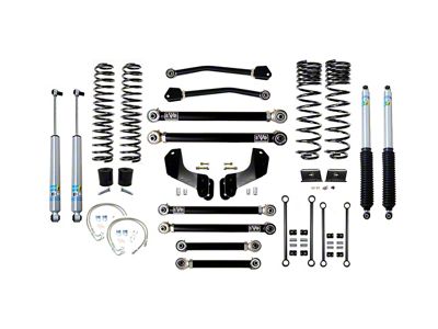 EVO Manufacturing 2.50-Inch Heavy Duty Enforcer Stage 1 Overland Suspension Lift Kit with Bilstein Shocks (20-24 3.6L Jeep Gladiator JT, Excluding Mojave)