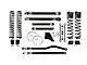 EVO Manufacturing 4.50-Inch Heavy Duty Enforcer Stage 3 Suspension Lift Kit with Front and Rear Track Bars (20-24 3.6L Jeep Gladiator JT)