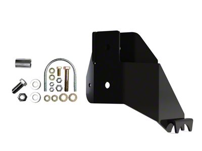 EVO Manufacturing Rear Track Bar Bracket; Black (20-25 Jeep Gladiator JT)