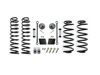 EVO Manufacturing 2.50-Inch Heavy Duty Enforcer Stage 1 Suspension Lift Kit (18-24 Jeep Wrangler JL, Excluding 4xe & EcoDiesel)