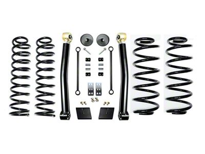 EVO Manufacturing 2.50-Inch Heavy Duty Enforcer Stage 2 Suspension Lift Kit (18-24 Jeep Wrangler JL, Excluding 4xe & EcoDiesel)
