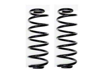 EVO Manufacturing 2.50-Inch Rear Plush Ride Lift Springs (18-25 Jeep Wrangler JL, Excluding Rubicon 392)