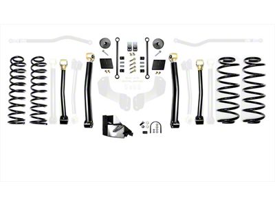 EVO Manufacturing 4.50-Inch Enforcer Stage 3 Suspension Lift Kit (18-24 2.0L or 3.6L Jeep Wrangler JL, Excluding 4xe)