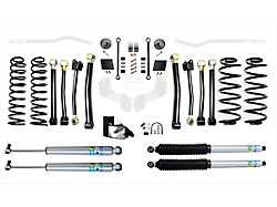 EVO Manufacturing 4.50-Inch Enforcer Stage 4 Suspension Lift Kit with Bilstein Shocks (18-24 2.0L or 3.6L Jeep Wrangler JL, Excluding 4xe)
