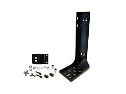 EVO Manufacturing Hi-Lift Jack Tailgate Mount; Black (07-24 Jeep Wrangler JK & JL)