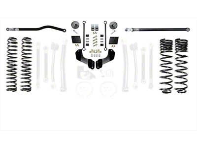 EVO Manufacturing 2.50-Inch Enforcer Stage 1 Overland Suspension Lift Kit with Front and Rear Track Bars (20-24 3.6L Jeep Gladiator JT)