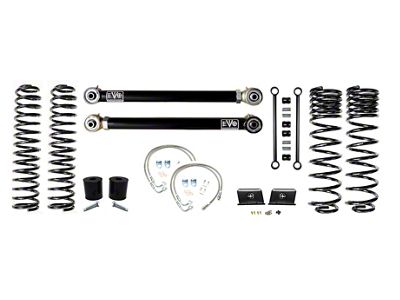 EVO Manufacturing 2.50-Inch Heavy Duty Enforcer Stage 2 Suspension Lift Kit (20-24 3.6L Jeep Gladiator JT)