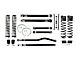 EVO Manufacturing 2.50-Inch Heavy Duty Enforcer Stage 3 Suspension Lift Kit with Front and Rear Track Bars (20-24 3.6L Jeep Gladiator JT)