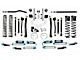 EVO Manufacturing 4.50-Inch Heavy Duty Enforcer Stage 4 Suspension Lift Kit with King 2.5 Blue Shocks, Front and Rear Track Bars (20-24 3.6L Jeep Gladiator JT)