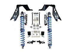 EVO Manufacturing 14-Inch Travel Front Bolt-On EVO Spec King 2.5 Coil-Over Kit with Compression Adjusters (18-25 Jeep Wrangler JL)