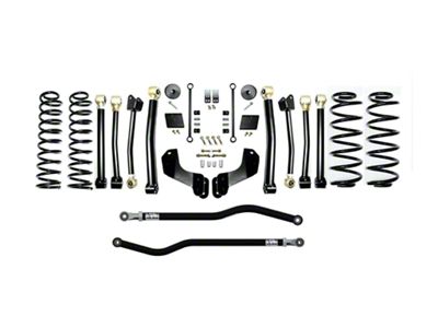 EVO Manufacturing 2.50-Inch Enforcer Stage 4 Overland Suspension Lift Kit with Front and Rear Track Bars (18-24 2.0L or 3.6L Jeep Wrangler JL, Excluding 4xe)