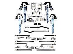 EVO Manufacturing 3 to 5-Inch Enforcer PRO High Clearance Long Arm Suspension Lift Kit with King Coil-Overs and Front and Rear Track Bars (18-25 2.0L or 3.6L Jeep Wrangler JL 4-Door, Excluding 4xe)