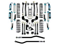 EVO Manufacturing 4.50-Inch Enforcer Stage 4 Overland Suspension Lift Kit with King 2.5 Shocks, Front and Rear Track Bars (20-23 3.0L EcoDiesel Jeep Wrangler JL)