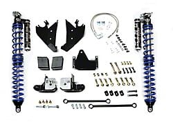 EVO Manufacturing 11.50-Inch Travel Rear Bolt-On EVO Spec King 2.5 Coil-Over Kit (07-18 Jeep Wrangler JK w/ Aftermarket Axle)