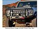 Expedition One Front Bumper with Bull Bar Wrap-Around Hoops; Bare Metal (21-24 Bronco, Excluding Raptor)