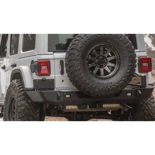 Expedition One Jeep Wrangler Trail Series 2 Rear Bumper with Smooth ...