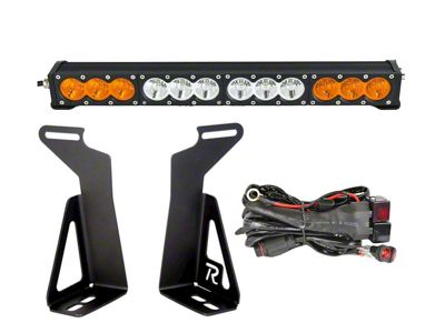 Extreme LED 32-Inch X6 Series LED Light Bar with Hidden Grille Mounting Brackets (14-24 4Runner)