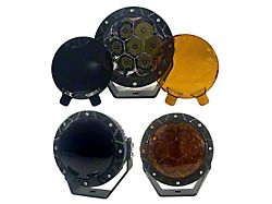 Extreme LED 5-Inch Round LED Rally Light Kit (Universal; Some Adaptation May Be Required)