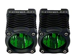 Extreme LED Extreme Stackerz 2-Inch Modular Green LED Light; Spot Beam (Universal; Some Adaptation May Be Required)