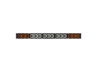 Extreme LED 28-Inch X6 Series Amber/White LED Light Bar with Harness; Combo Beam (Universal; Some Adaptation May Be Required)