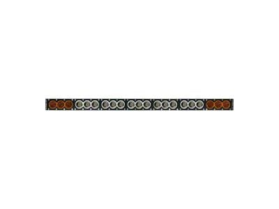 Extreme LED 38-Inch X6 Series Amber/White LED Light Bar with Harness; Combo Beam (Universal; Some Adaptation May Be Required)