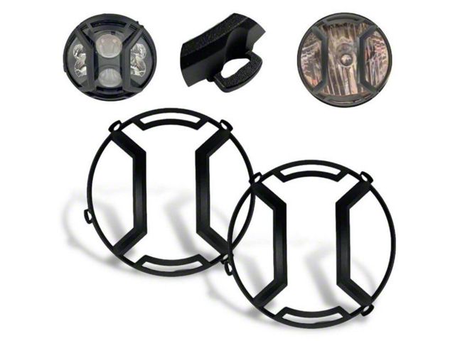 Extreme LED 7-Inch Headlight Covers (97-18 Jeep Wrangler TJ & JK)