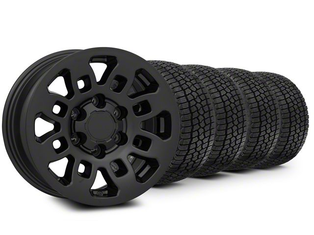 16x7 TRD Style & 32in Milestar All-Terrain Patagonia AT/R Tire Package (16-23 Tacoma)