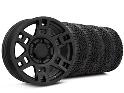 17x8 TRD Style Wheel & 32in Falken All-Terrain Wildpeak A/T Tire Package (16-23 Tacoma)