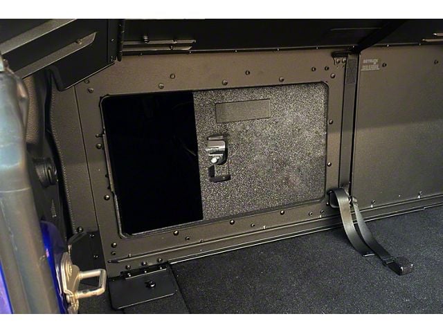 EZ 4x4 EZ-Rear Sliding Panel with Lock (Universal; Some Adaptation May Be Required)