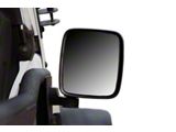 EZ 4x4 EZ Rectangle Dual Place Mirrors for EZ4x4 Doors (Universal; Some Adaptation May Be Required)