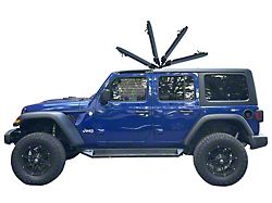 EZ 4x4 EZ-Freedom Top Hinge and Lock (18-25 Jeep Wrangler JL 2-Door)