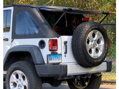 EZ 4x4 Slant Back EZ-Window (18-24 Jeep Wrangler JL 2-Door)