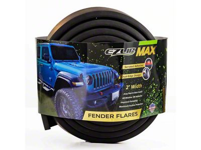 EZ Lip Fender Flares MAX (Universal; Some Adaptation May Be Required)