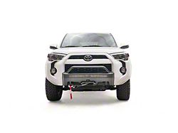 Fab Fours Hidden Winch Mount with Low Pre-Runner Guard; Matte Black (14-24 4Runner)