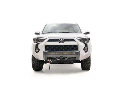 Fab Fours Hidden Winch Mount with No Guard; Matte Black (14-24 4Runner)